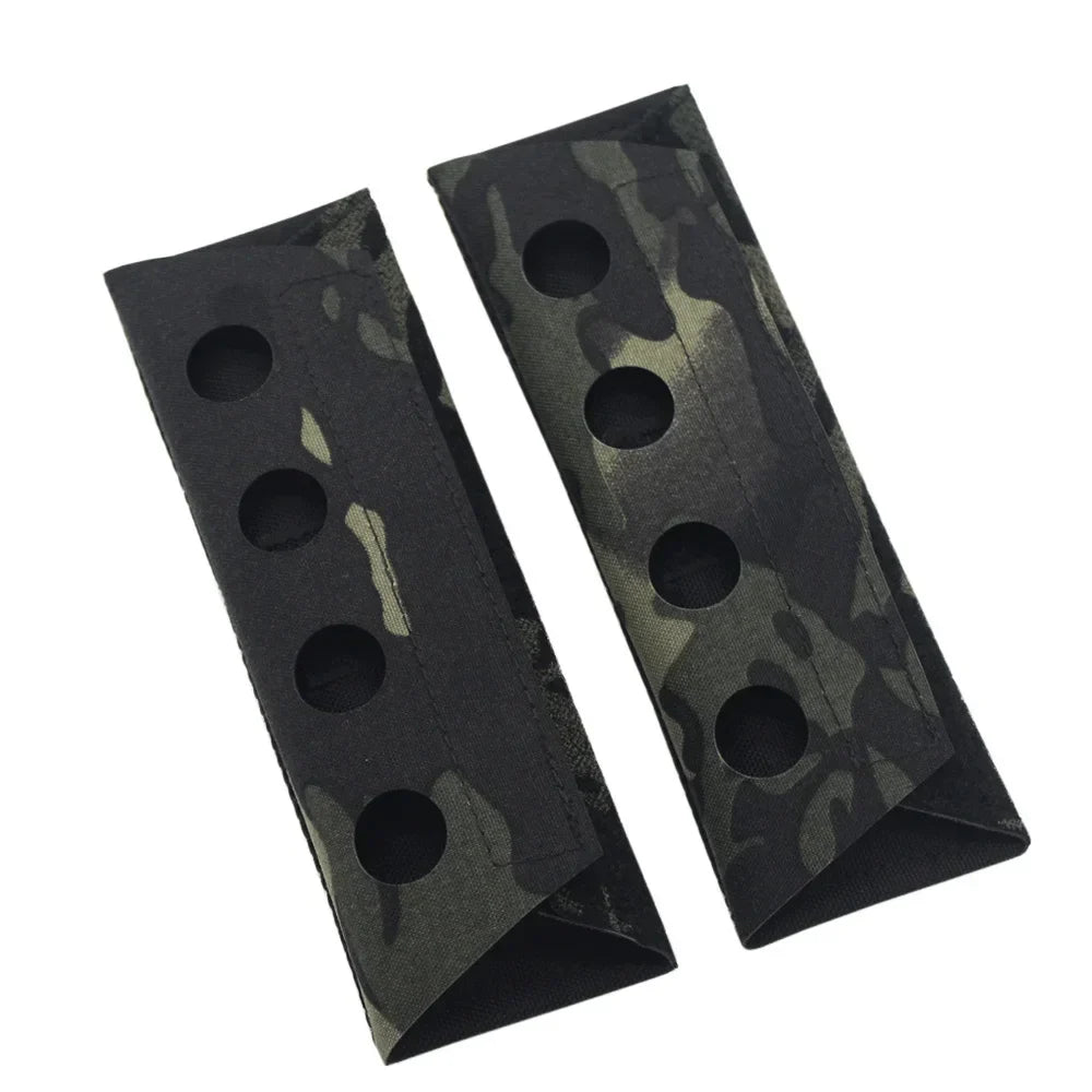 Laser-Cut Tactical Vest Shoulder Pads – Composite FCSK FCPC LV119 Plate Carrier Pads for Airsoft