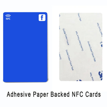 New Design Printed NFC Card – Instagram, Facebook & Google Reviews Pop-Up NFC Chip Card