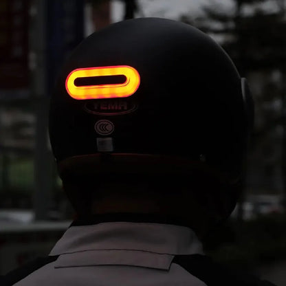 Rechargeable 16 LED Helmet Light USB Bicycle & Motorcycle Safety Taillight – Waterproof Bike Helmet Warning Lamp Accessory