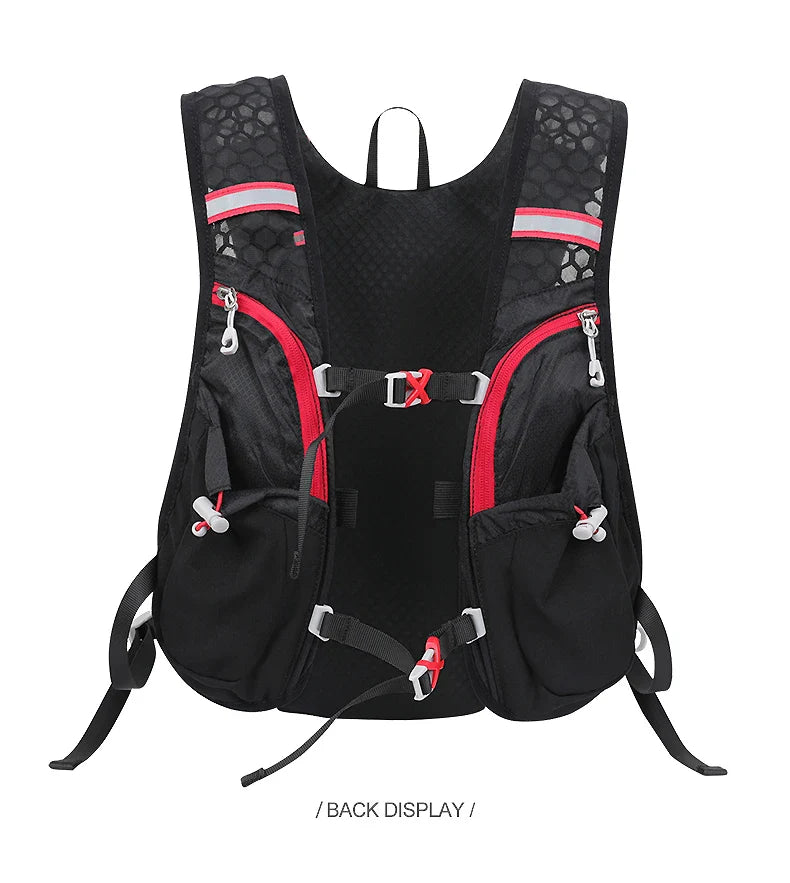 INOXTO 5L Trail Running Backpack - Ultra-Light Hydration Vest for Marathon & Cycling with 1.5L/2L Water Bag