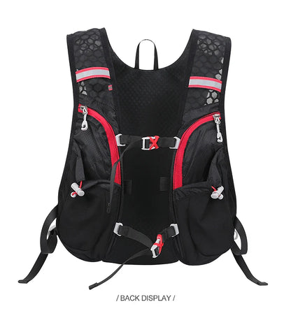 INOXTO 5L Trail Running Backpack - Ultra-Light Hydration Vest for Marathon & Cycling with 1.5L/2L Water Bag
