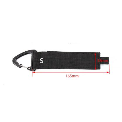 Nylon Cord Organizer Straps with Triangle Buckle – Heavy-Duty Cable & Hose Management Holder