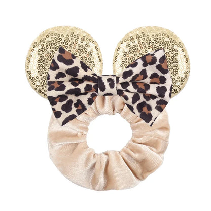 Velvet Mouse Scrunchies - Cute Elastic Ponytail Holders & Hair Accessories for Girls