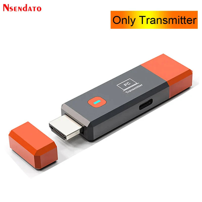 HDMI Wireless Transmitter & Receiver 1080P - 50M Video Display Extender for Camera, Laptop, PC to TV