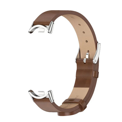 Leather Strap for Xiaomi Mi Band - Stylish Replacement Wristband for Mi Band 10/9/8/7/6/5 Mijobs Design