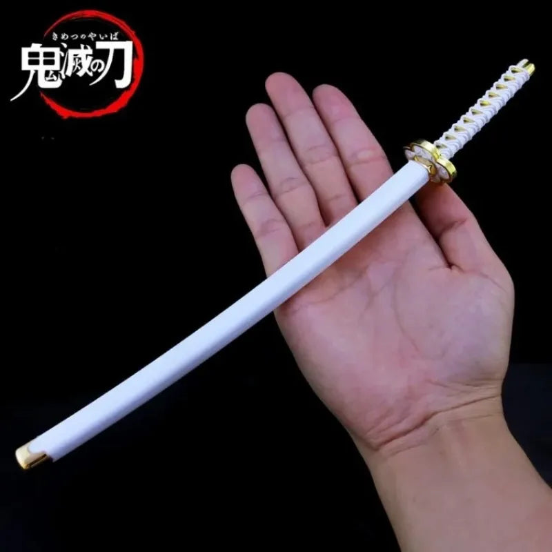 25cm Demon Slayer Katana – Kimetsu No Yaiba Real-Size Samurai Sword Anime Cosplay Prop & Home Decor