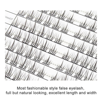 Individual Lash Extensions Kit – DIY Cluster Eyelash Book, False Lashes for Home Makeup