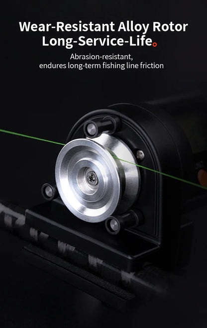 CHILENT 999.9M Digital Fishing Line Counter – ABS Night Display, Fishing Accessories (Battery Not Included)