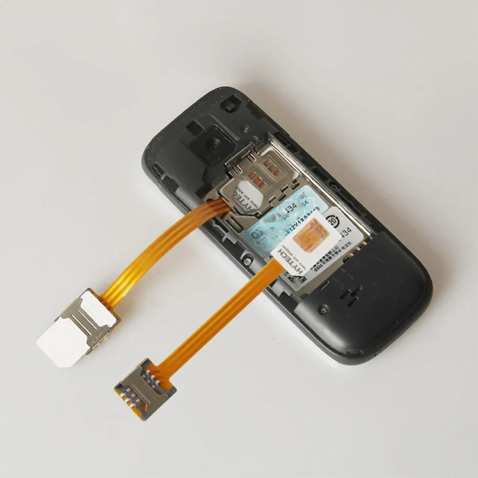 Nano 4FF SIM Card Converter - Nano to Micro 3FF Standard 2FF SIM Adapter