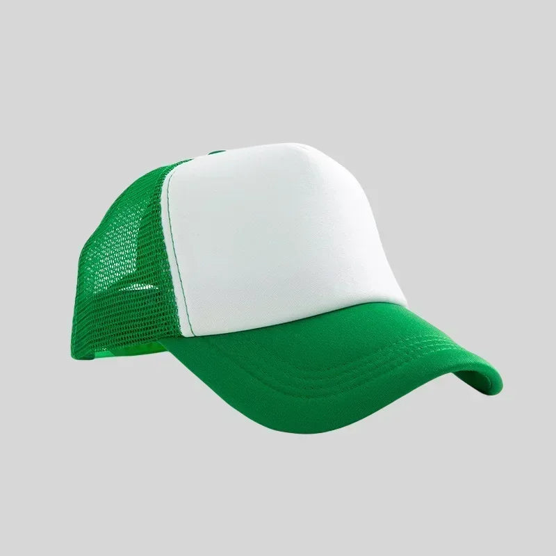 Personalized Logo Trucker Hats - Custom Foam Mesh Baseball Caps for Men & Women, Snapback Sun Hats