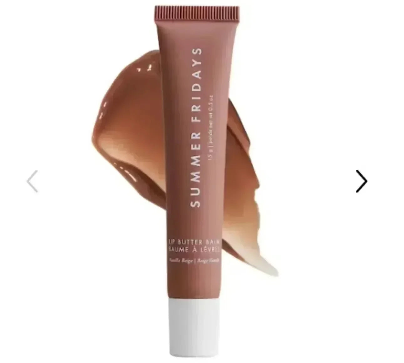 Summer Fridays Lip Balm – Moisturizing Vanilla Pink Sugar & Coffee Cake Scented Lip Gloss, Transparent Lip Oil Makeup