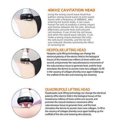 Missheart 6-in-1 KIM-8 40K Cavitation Machine – Professional Beauty Equipment with Fast Shipping