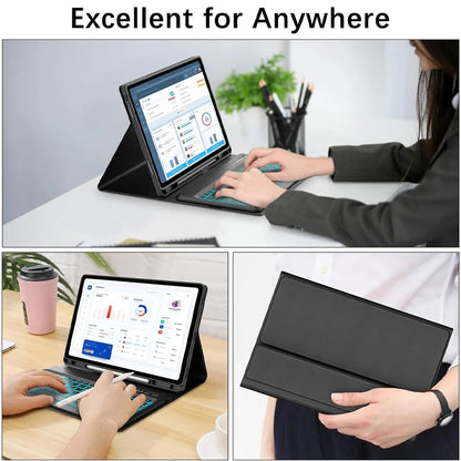 Lenovo Tab M11 11" Case with Bluetooth Keyboard – Smart Stand Cover for Xiaoxin Pad 2024/2025
