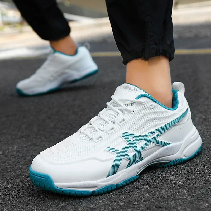 Unisex Indoor Court Sports Shoes - Non-Slip Breathable Sneakers for Badminton, Table Tennis, Volleyball & Handball