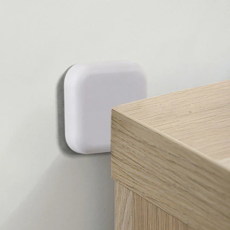 Silicone Door Stopper Handle - Self-Adhesive, Mute, Anti-Shock Protection - Home Improvement Wall Protector for Porte