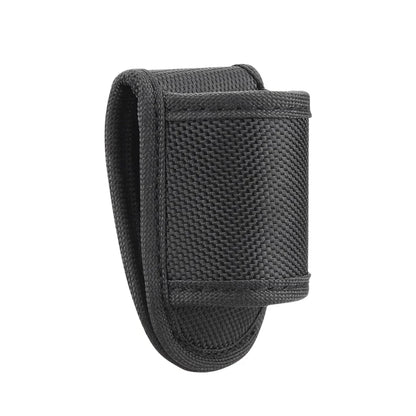 Flashlight Holster Pouch - Open Top Nylon Duty Belt Holder Case for D Cell & Compact Handheld Flashlights