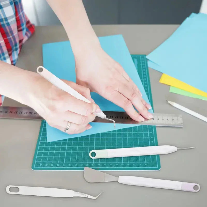 Portable Vinyl Weeding Tools Kit – DIY Craft Tool Set for Silhouette Cameo & Cricut Machines
