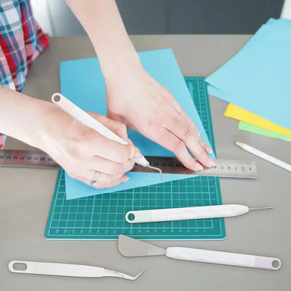 Portable Vinyl Weeding Tools Kit – DIY Craft Tool Set for Silhouette Cameo & Cricut Machines