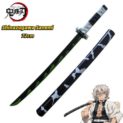 Demon Slayer Katana - 72cm Anime Cosplay Sword | Tomioka Giyuu & Tanjirou Replica