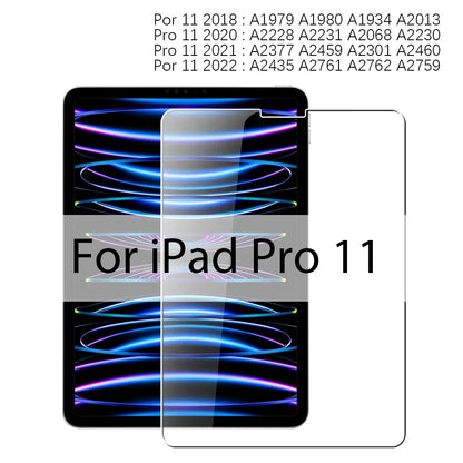 Tempered Glass Screen Protector for iPad A16 9th/10th Gen, Pro 13 M4, Air 11 M2/M3/5/4/3/2, Mini 6/7