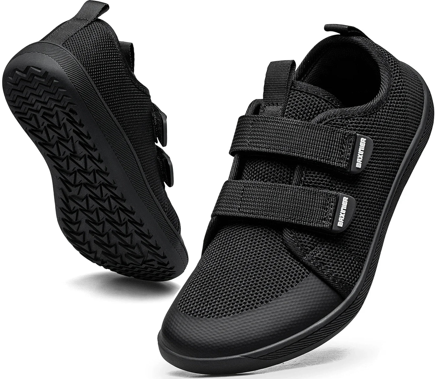 Kids Barefoot Sneakers – Breathable Wide Toe Knitted Mesh Shoes for Boys & Girls, Non-Slip Fashion Walking Cross Trainers