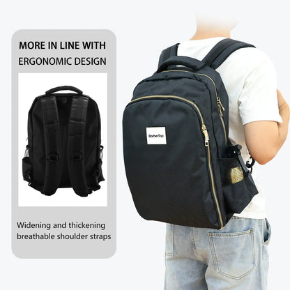 Multifunctional Barber Backpack – Large Capacity Hairdressing Tool Storage Bag, Makeup & Travel Rucksack