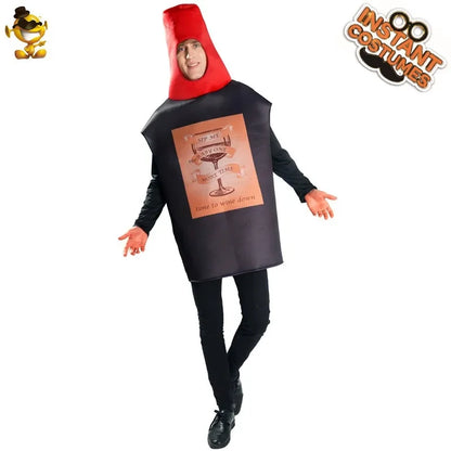 Couples Funny Cosplay Costume - Adult Halloween Performance & Party Outfit