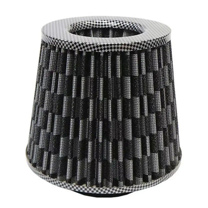 76MM 3-Inch Car Air Filter — High-Flow Mesh Cone Intake Kit, Engine Vent Protector, Universal Auto Replacement Accessory