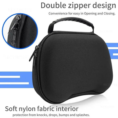 EVA Protective Case for PS5, PS4, PS3, Xbox Gamepad – Portable Travel Carry Bag for Xbox One Controller and Nintendo Switch Pro