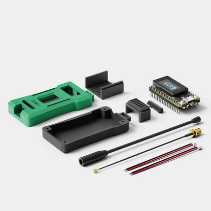 Meshtastic Heltec WiFi LoRa 32 V4 Meshcore - ESP32-S3 SX1262 Dev Board with GPS, Antenna & Zeno Kit Case