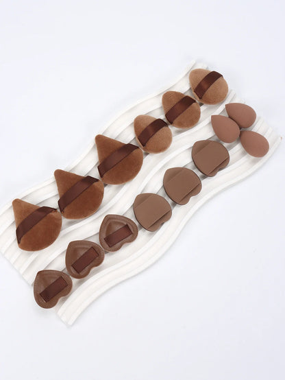 15/30/60 Mini Makeup Sponges – Beauty Powder Puff for Concealer, Liquid Foundation & Face Cosmetics