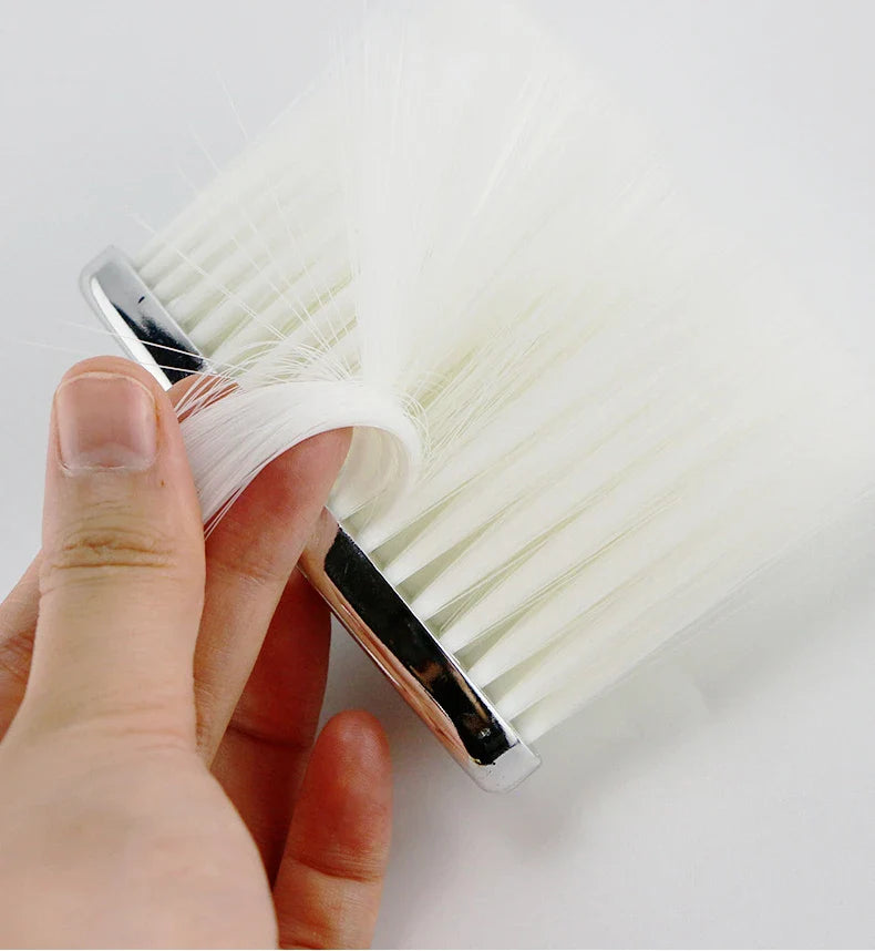 Soft Hair Brush for Neck & Face – Duster for Hair Cutting, Broken Hair Cleaning, Barber Salon & Styling Tool