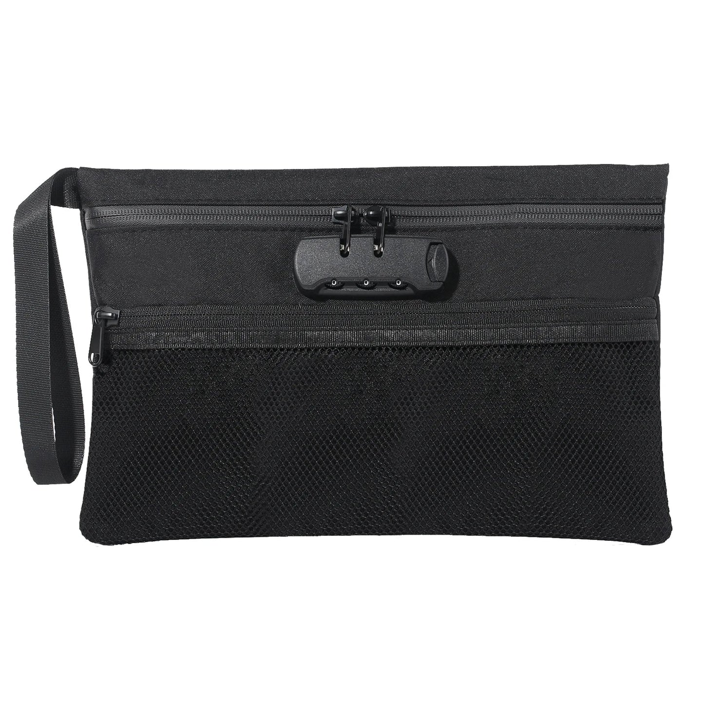 Smell-Proof Pouch with Combination Lock – Easy Storage Bag for Travel & Home Use
