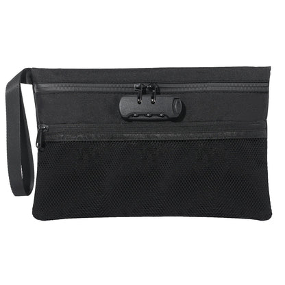 Smell-Proof Pouch with Combination Lock – Easy Storage Bag for Travel & Home Use