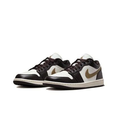 Nike Air Jordan 1 Low – Light Smoke Grey Retro Basketball Shoes | Men's Wear-Resistant, Anti-Slip Sneakers