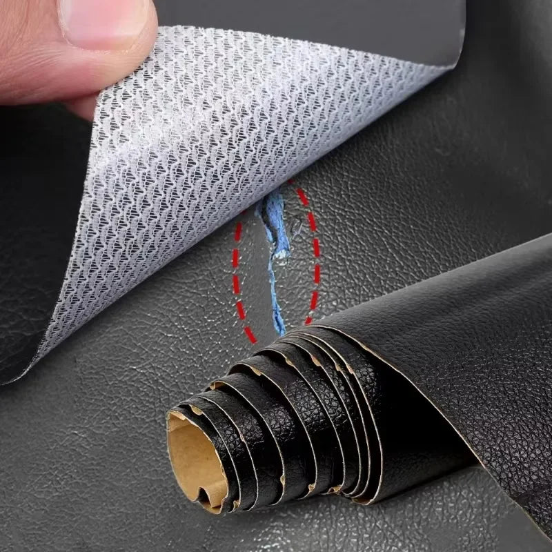 Self-Adhesive Leather Repair Tape – Cuttable Patch for Sofas, Couches, Furniture & Car Seats, Ideal for Home & Restaurant