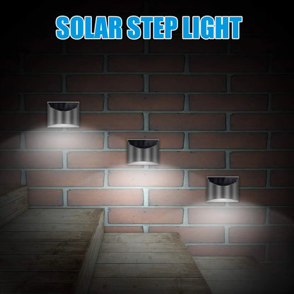 Solar Fence & Wall Garden Light – Waterproof Outdoor Solar Deck Light for Patio, Yard & Landscape Decoration