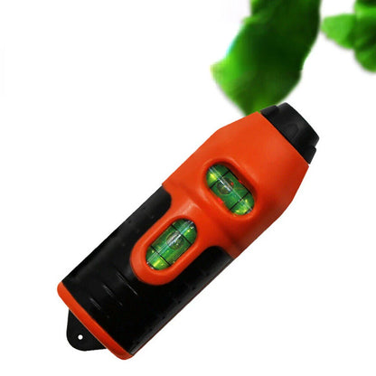 Mini Vertical Spirit Level Tool - Laser Straight Laser Guided Level Line Measurement Gauge for Accurate Ground Decoration