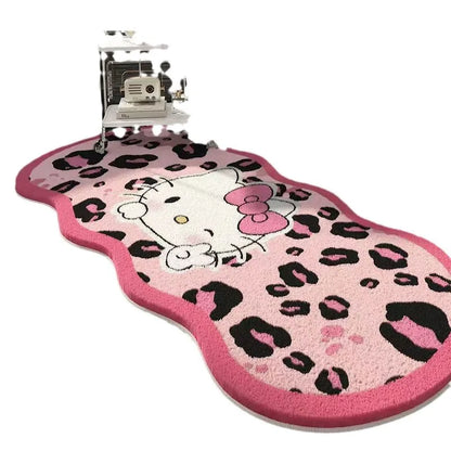 Miniso Sanrio Hello Kitty Non-Slip Bedroom Window Carpet – Stain-Resistant Mat for Living Room, Sofa & Cloakroom