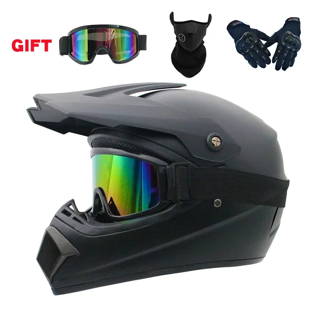 Full Face Off-Road Motorcycle Helmet – Downhill AM DH Cross Motocross Capacete Casco   2/2