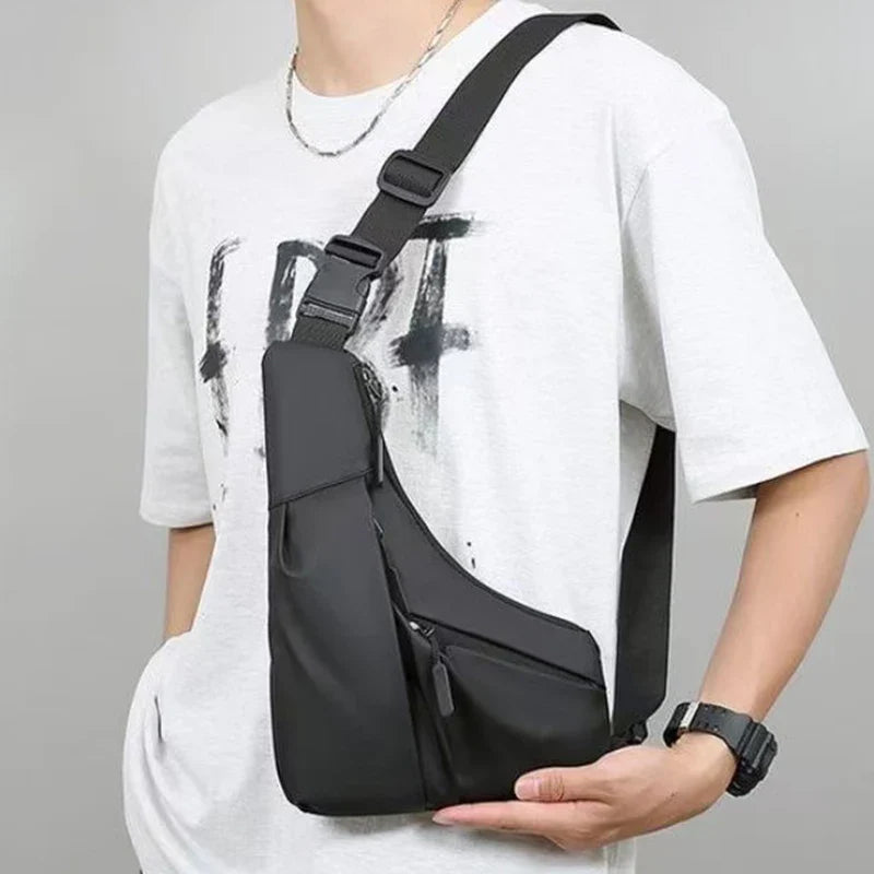 Lightweight Crossbody Bag with Multi-Functional Sports Waist Pocket for Men & Women