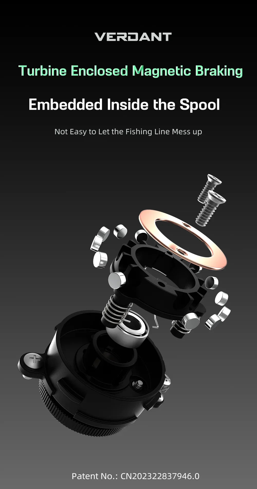 Histar Verdant BFS Ultra-Light 118g Carbon Fiber Baitcasting Reel – 7.2:1 Gear Ratio, 4KG Drag, Durable & High-Performance