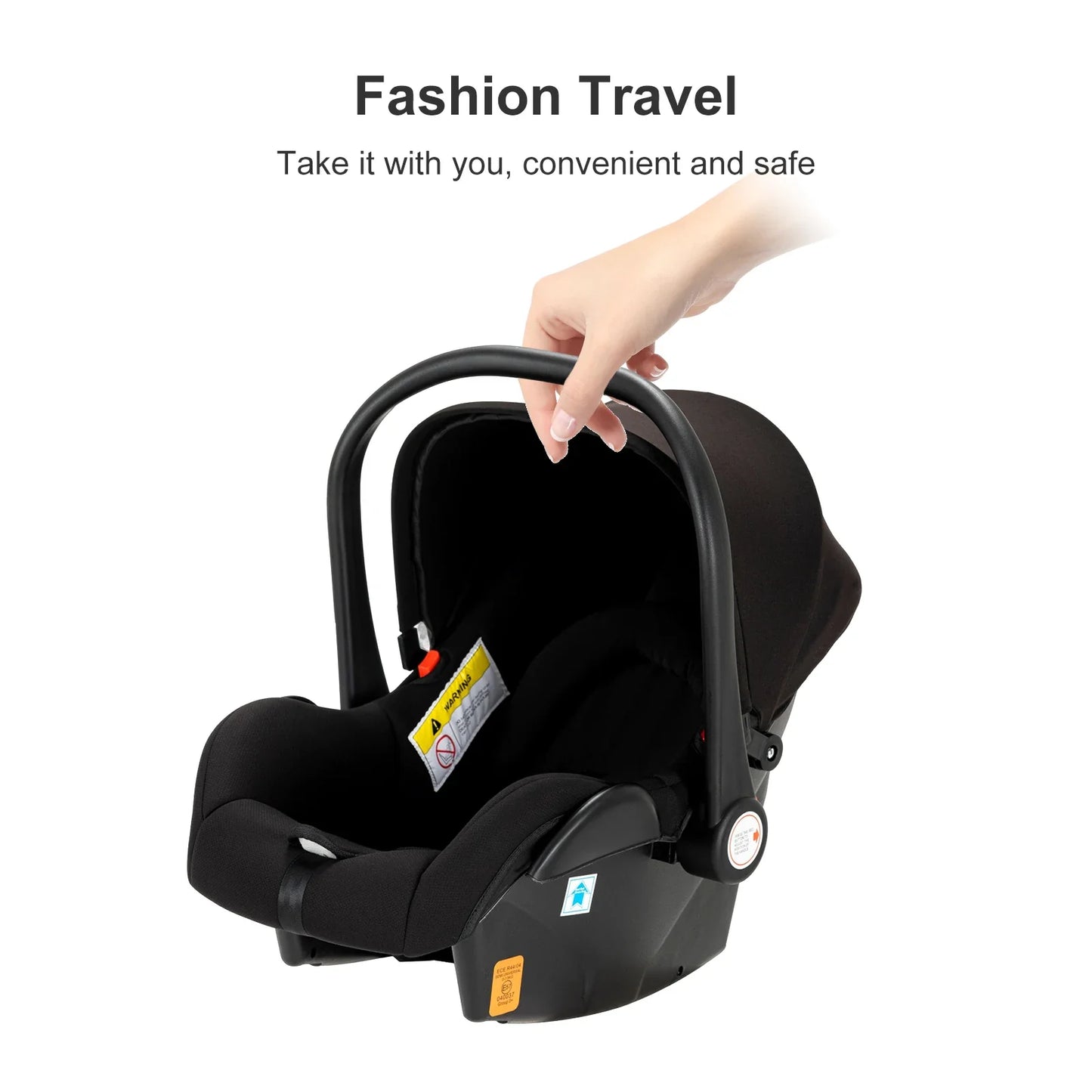 High-Quality 3-in-1 Newborn Baby Stroller — Lightweight Folding Cart with Comfort Seat & ISOFIX Safety