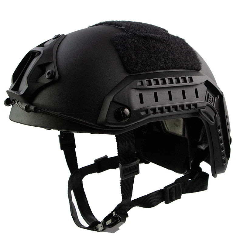 FAST Tactical Airsoft Helmet – Thickened ABS MH Helmet for Outdoor CS, PJ Air Gun Shooting Protective Gear