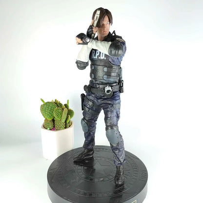 VALENTINE Jill & Leon Scott Kennedy 30cm Action Figure – Biohazard Evil Statue Collectible Toy
