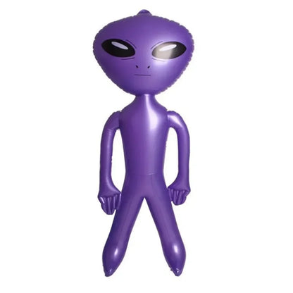 PVC Inflatable Alien Doll – Summer Beach & Pool Party Toy, Indoor/Outdoor Festival Decoration Prop