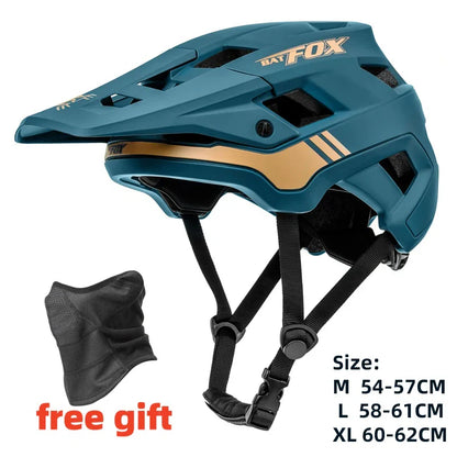BATFOX Men's Cycling Helmet – MTB Mountain Bike Racing Helmet, Speedframe Casco para Bicycle