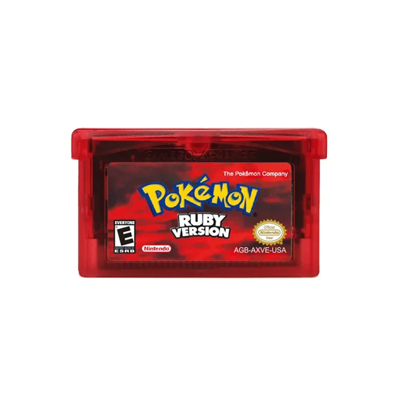 Pokemon Series Game Cartridge | GBA/NDSL/NDS/GBM/GBA SP Memory Card for Nintendo