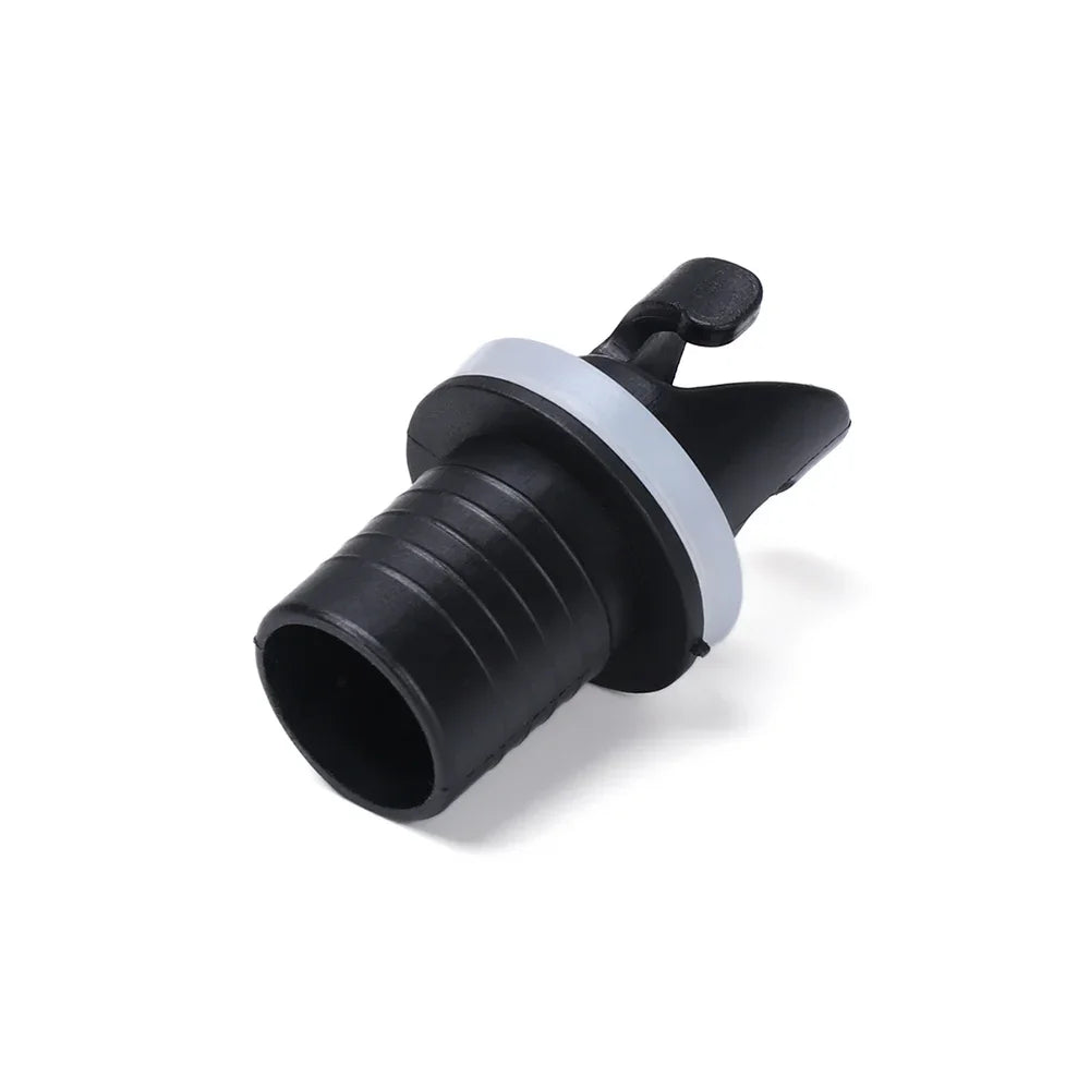 Water Sports Inflatable Boat Connector – PVC Nylon Air Valve Caps, Screw Hose Adapter & Raft Foot Pump for Fishing Kayak Accessories