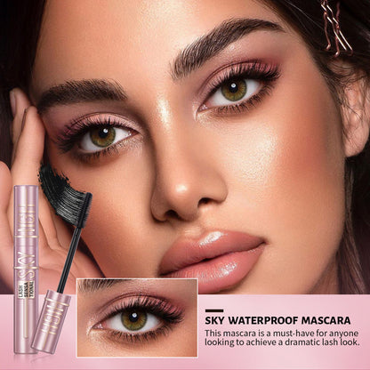 Natural Curling Mascara – Quick Dry, Smudge-Proof Eyelash Cream for Long-Lasting Party Look